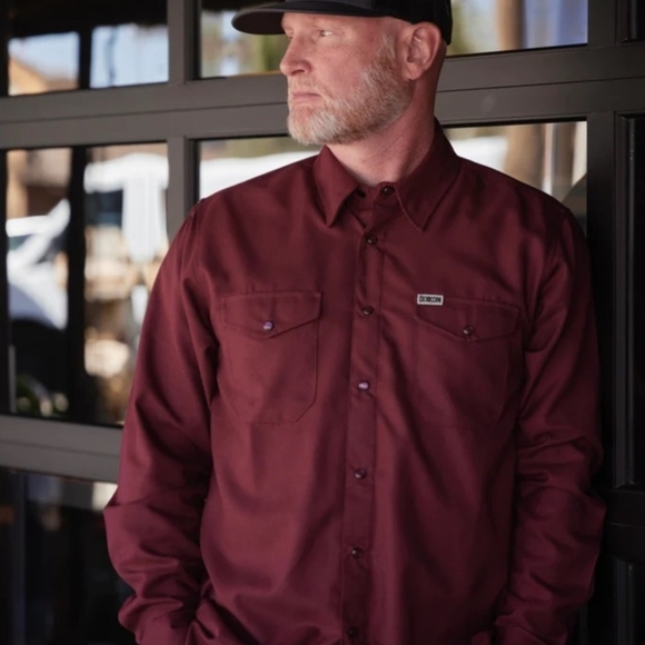 NWOT 🇺🇸 Dixxon "Bordeaux" Large Burgundy - Picture 2 of 10
